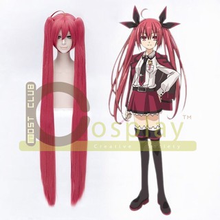 วิกผมสีแดงทวินเทลโคโทริ เดทอะไลฟ์  Cosplay Character Date a live Itsuka Kotori 120CM