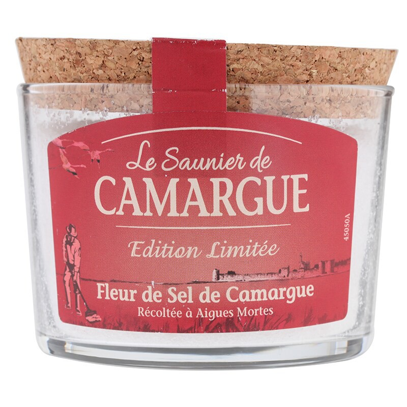 เลอโซนิเยร์ดอกเกลือทะเลไม่เสริมไอโอดีนกระปุกแก้ว 150กรัม Le Sonier