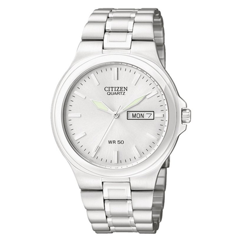 CITIZEN นาฬิกาผู้ชาย สายสแตนเลส รุ่น  BF0550-66A - White