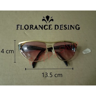 แว่นตา Florence รุ่น FD 256-C590-54/14 แว่นตากันแดด แว่นตาวินเทจ แฟนชั่น แว่นตาผู้หญิง แว่นตาวัยรุ่น ของแท้