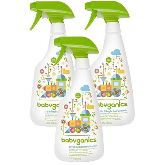 [USA] Babyganics Toy & Highchair Cleanser 502ml