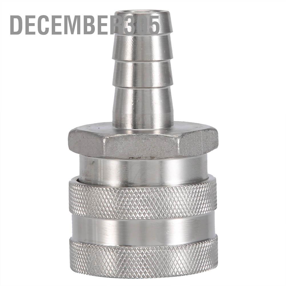 December305 Stainless Steel Homebrew Brewing Quick Disconnect Set 1/2"BSP Beer Fitting Shopee