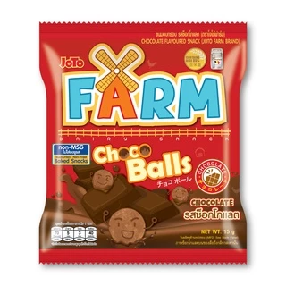 ๋Joto Farm โจโต้ ฟาร์ม ขนมอบกรอบ 3 รสชาติ 12 กรัม ยกแพ็ค แพ็คละ 12 ห่อ