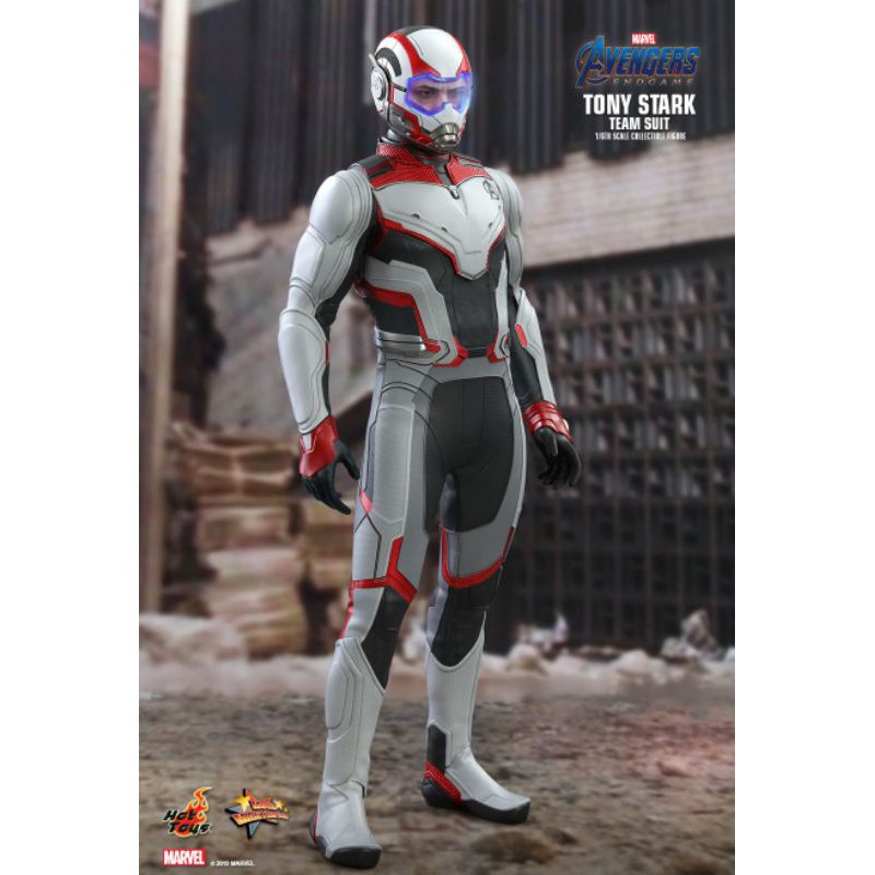 MMS537 HOT TOYS Avengers: Endgame Tony Stark (tuta squadra) (Nuovo) EUR