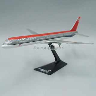 ของเล่นโมเดลเครื่องบิน 1:200 Northwest Airlines Boeing 757-300 สําหรับสะสม