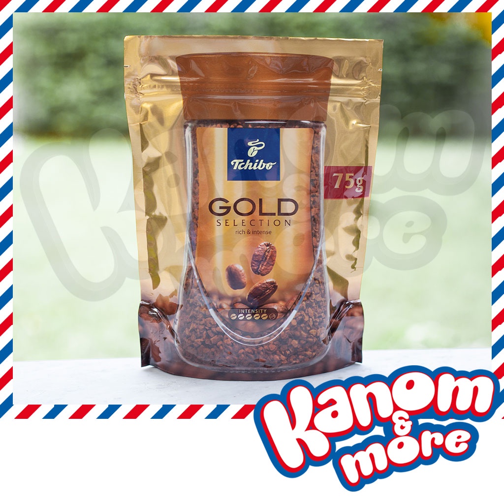 ⭐[ของเดือน7/ปี2569]⭐️ทชิโบ โกลด์ ซีเล็คชั่น ซอง 75กรัม Tchibo Gold Selection 75g กาแฟสำเร็จรูป ⭐ใหม่