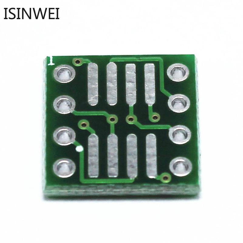 10 ชิ้น sop 8/ssop8/tsop 8 to dip 8 ic อะแดปเตอร์ซ็อกเก็ตไม่มีขาตั้ง