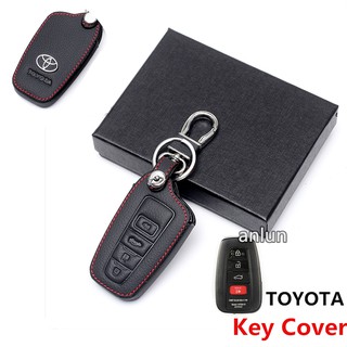 【Ready Stock】เคสกุญแจรีโมทรถยนต์ควบคุมระยะไกลสําหรับ Toyota All-New Camry Corolla Altis 2018 2019-2020