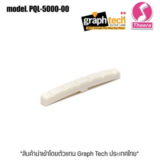 Nut กีต้าร์ไฟฟ้า  GRAPHTECH รุ่น PQL-5000-00 หย่องบนกีต้าร์  GRAPHTECH TUSQ SLOTTED NUT 6 STRING ของแท้จากตัวแทนในไทย