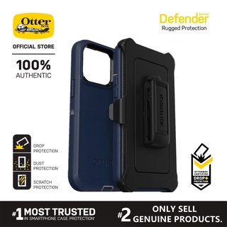 OTTERBOX เคสโทรศัพท์มือถือ ลาย Defender Series สําหรับ iPhone 14 Pro Max 14 Pro 14 Plus 14 13 Pro Max 13 Pro 13 13 Mini 12 11 Pro Max XS Max XR X | ของแท้