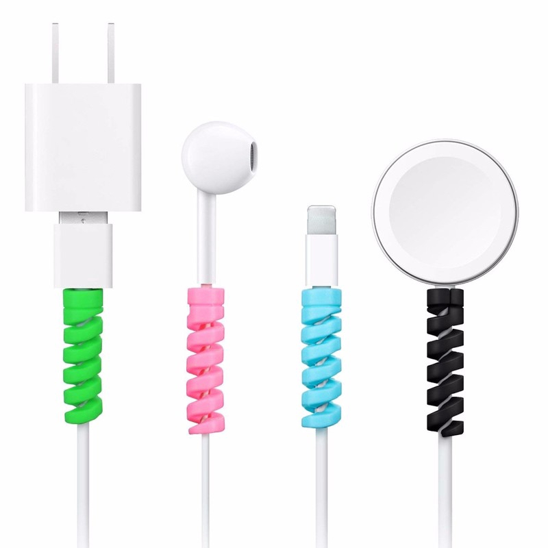 ปลอกหุ้มสายชาร์จ สำหรับสายโทรศัพท์ ปลอกสายชาร์จ USB แบบสากล