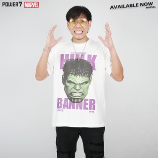 Power 7 Shop เสื้อยืดการ์ตูน ลาย มาร์เวล ลิขสิทธ์แท้ MARVEL COMICS  T-SHIRTS (MVX-040)