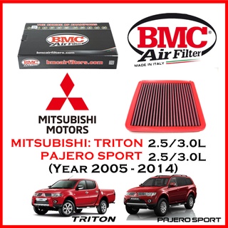 BMC Airfilters® (ITALY)🇮🇹 Air Filters กรองอากาศแต่ง สำหรับ Mitsubishi: Triton/Pajero Sport เครื่อง 2.5/3.2 (ปี 06-14)