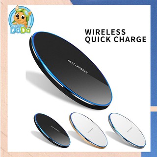 (Ready stock)10W Qi Wireless Charger Fast Charging Pad Compatible with iPhone Xs MAX Galaxy Huawei S9 S8 P20 P30