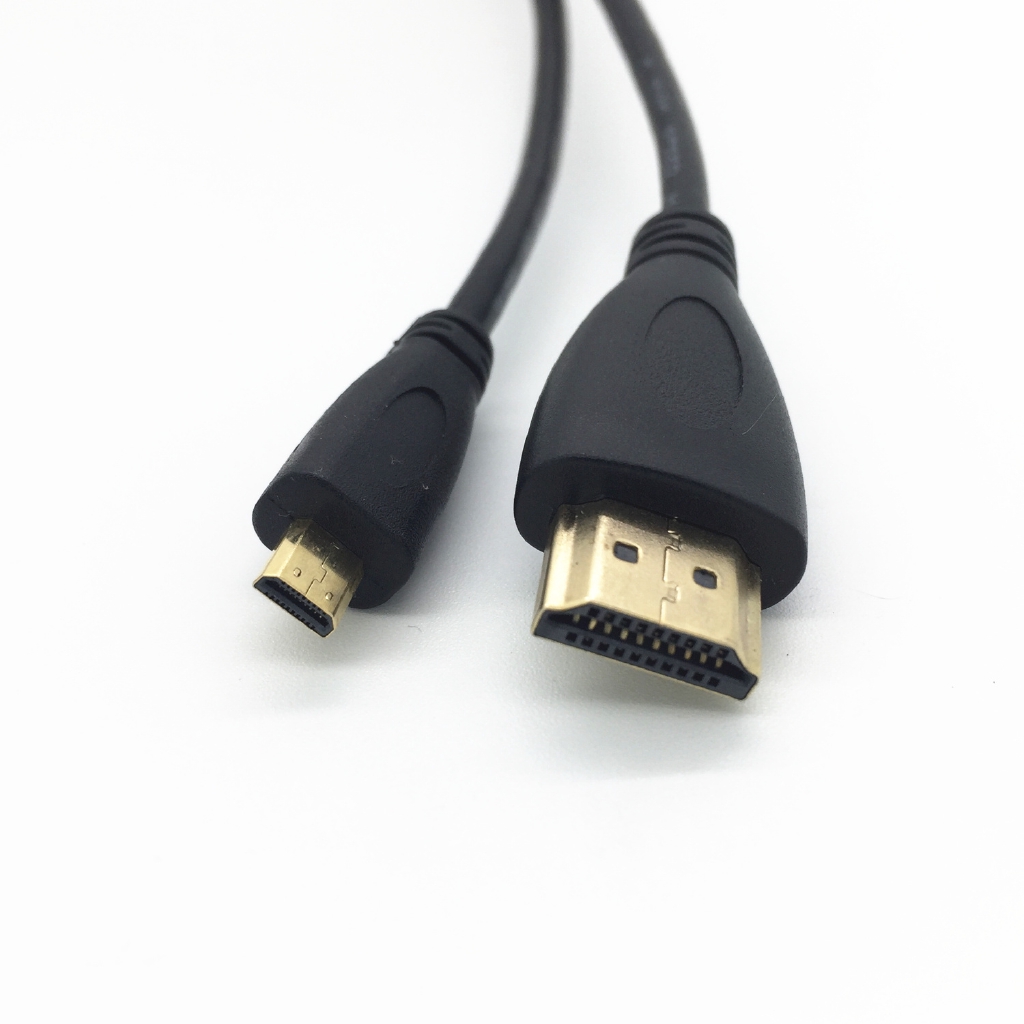 HDMI ชาย Micro HDMI อะแดปเตอร์แปลงสายสําหรับ SONY A7III ILCE-7M3 A6500 ILCE-6500 HDR-AS200V RX10III 