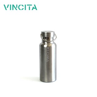 Vincita ขวดน้ำสแตนเลสเก็บอุณหภูมิ(A050) - สามารถเก็บความเย็นได้นาน 6 ชั่วโมง INSULATED STAINLESS STEEL BOTTLE