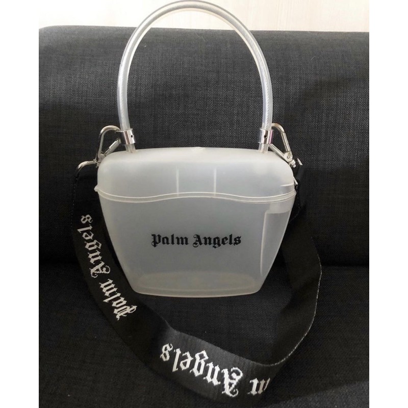 palm angels padlock bag