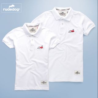 Rudedog เสื้อโปโล รุ่น Mini Falcon สีขาว