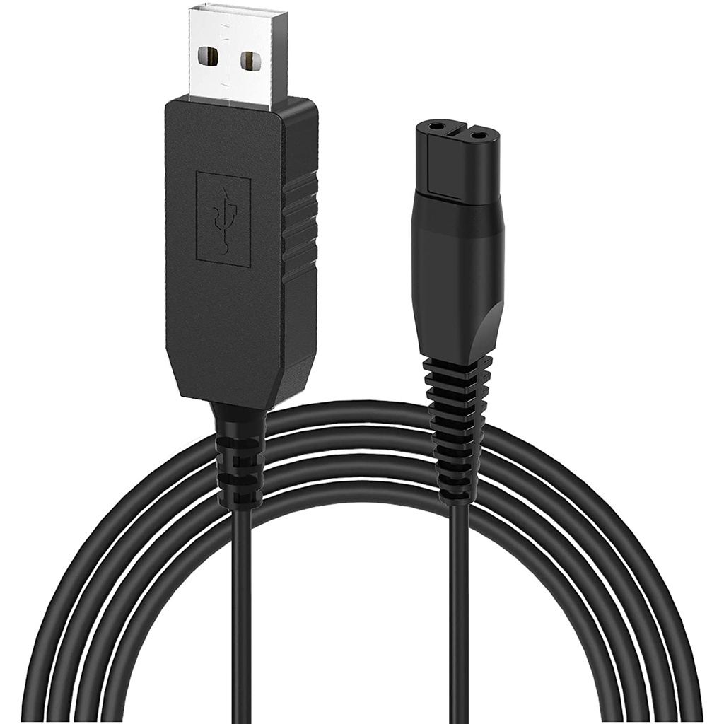 Usb เครื่องโกนหนวดสายชาร์จสายไฟ 5V ถึง 4.3V สําหรับ Philips A00390 เครื่องโกนหนวด series 1000/series