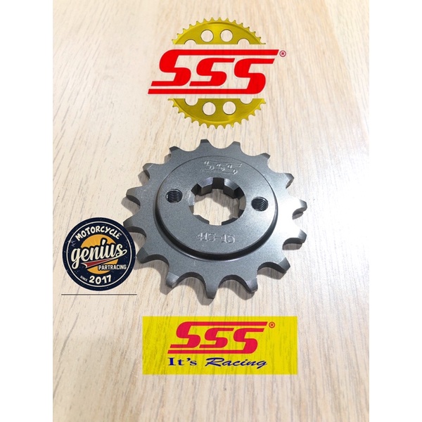 เกียร์หน้า SSS 415 Satria Fu New - Facelift - FU Fi - ฉีด - GSX 150 Original