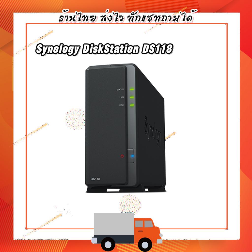 [เก็บรูป เก็บไฟล์] Synology DiskStation DS118 1-bay NAS ร้านไทยส่งไว