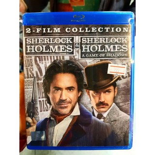 Blu-ray 2-Film Collection : Sherlock Holmes (2009) / Sherlock Holmes A Game of Shadows (2011) " Robert Downey Jr. "