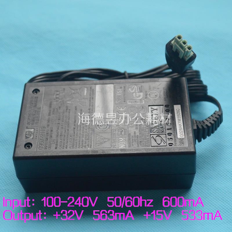 HP F380 F388 32V 563MA 15V 533MA 0957-2119 อะแดปเตอร์จ่ายไฟ AC