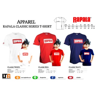 [📍 กรอกโค้ด D1EL96QV ลดทันที 15%] เสื้อยืด แขนสั้น Rapala Classic Series T-shirt เสื้อผ้าแฟชั่น