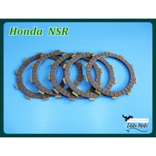 HONDA NSR CLUTCH PLATE (5 PCS.) // แผ่นคลัทช์ ผ้าคลัทช์ อย่างดี มอเตอร์ไซค์ NSR สินค้าคุณภาพดี