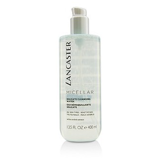 LANCASTER Micellar Delicate Cleansing Water - All Skin Types, Including Sensitive Skin Size: 400ml/13.5oz