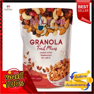 เดลลี่มีกราโนล่ารสรวมมิตรธัญพืช 250 ก.DAILY ME TRAIL MISES GRANOLA 250G.