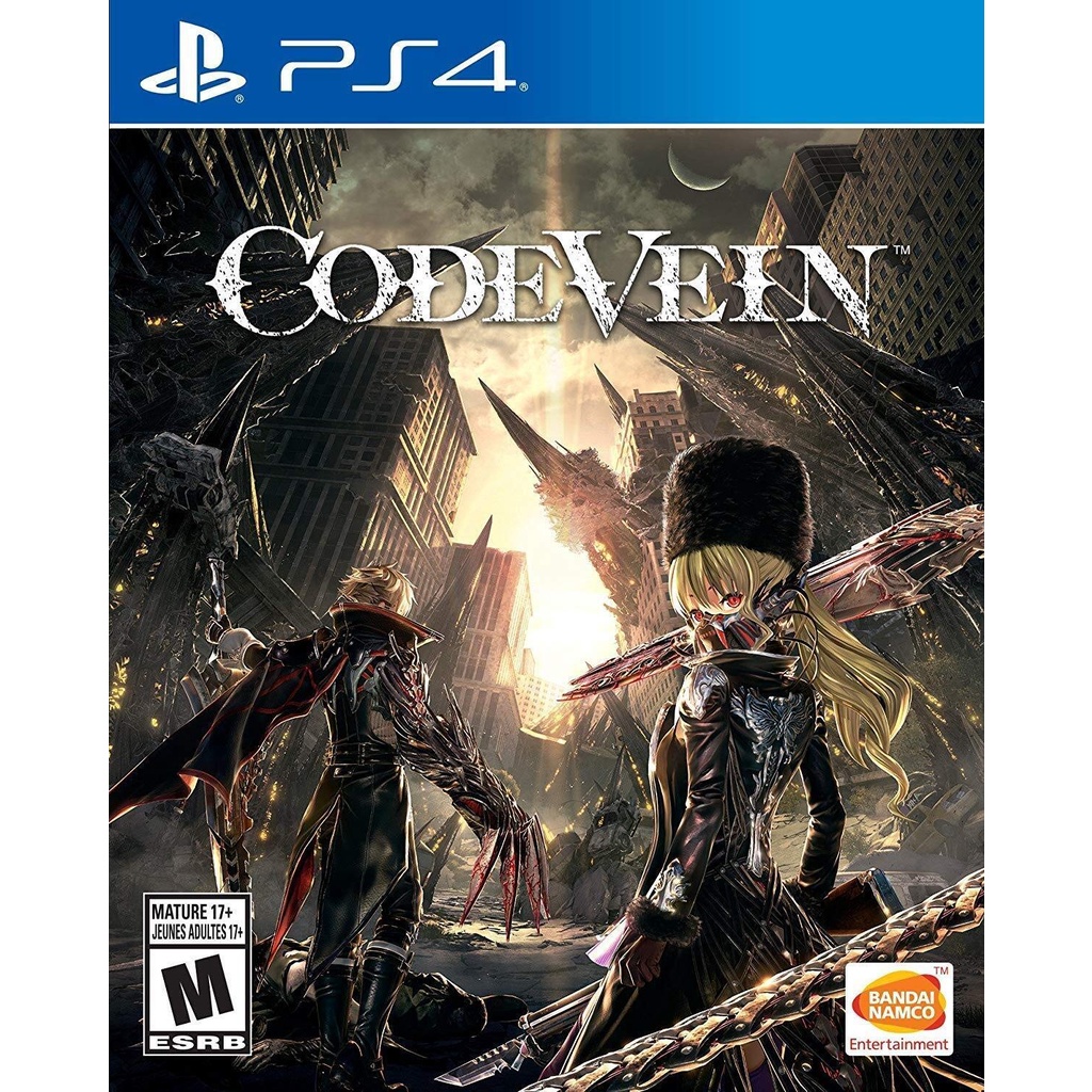 Code Vein for PS4  (Zone all) ภาษาอังกฤษ พร้อมส่ง แผ่นใหม่ในซีล ตรงปก