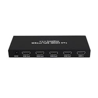 TSV-SP06S 1x4 HDMI Splitter, HDCP2.2, Supports 3D, 4Kx2K@60Hz(YUV 4:4:4), 18G, HDR, EDID