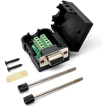 DB9 Female to 9 Pin 9pin Breakout Board Terminal Connector Screw