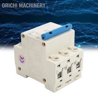 Orichi เบรกเกอร์วงจร 3P Mcb Din 4500A 400V 63A สําหรับบ้าน ออฟฟิศ