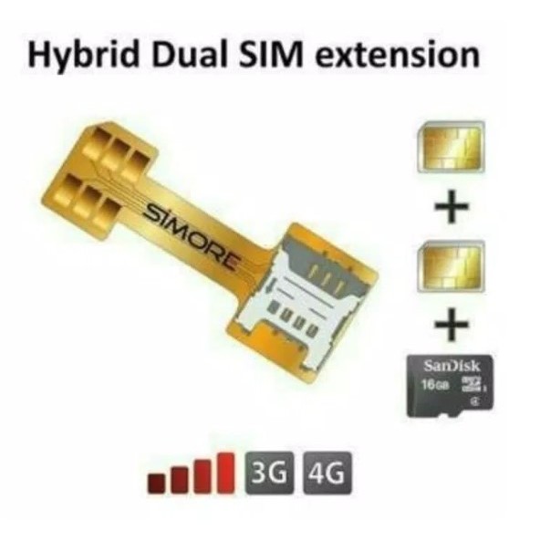 Dual Sim Card Adapter - Sim Card Adapter Hybrid - Nano Sim - Micro Sim