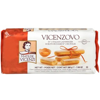 ราคาพิเศษ!! Vicenzi Vicenzovo Lady Fingers บิสกิตแท่ง ฟิงเกอร์ส 200 กรัม คุณภาพระดับพรีเมี่ยม