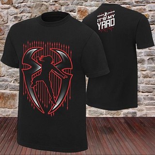 เสื้อยืดแขนสั้นลําลอง ผ้าฝ้าย พิมพ์ลาย Wwe Roman Reigns แฟชั่นฤดูร้อน สําหรับผู้ชาย