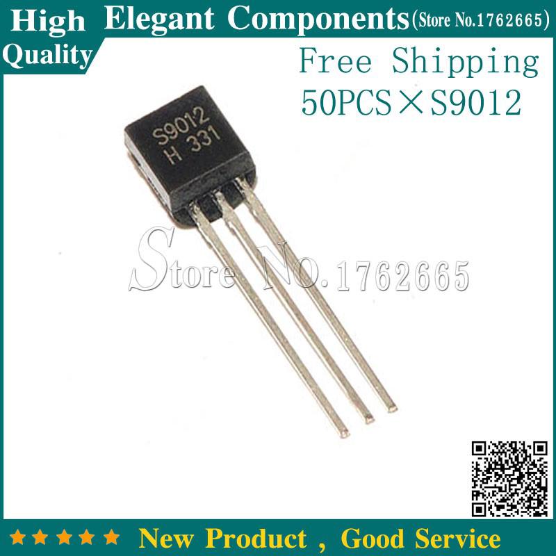 100pcs S9012 to 92 9012 TO-92 PNP Triode Triode