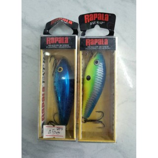 เหยื่อปลอม RaPaLa รุ่น Fat Rap(แจ้งสีในแชท)