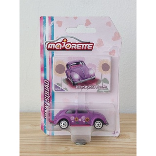 majorette volkswagen VW beetle รถคลาสสิค สีม่วงน่ารัก