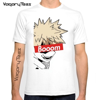 [100% Cotton] ใหม่ล่าสุด เสื้อยืดแขนสั้น พิมพ์ลายการ์ตูน My Hero Academia Boku No Hero Academia สําหรับผู้ชาย