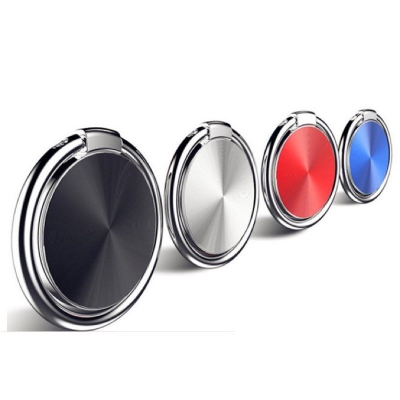 รถโทรศัพท์วงเล็บโลหะโลหะผสมแสงบางเฉียบสากล360โอ หมุนแหวนนิ้วยืนแม่เหล็ก - รูปที่ 7