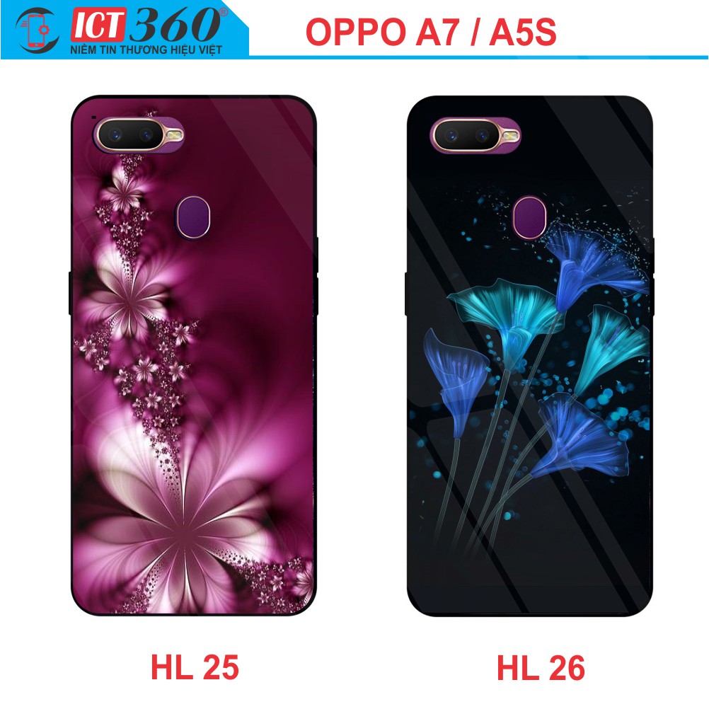 OPPO A7 / OPPO A5S / OPPO A12 Glass Case - พิมพ์ตามความต้องการ