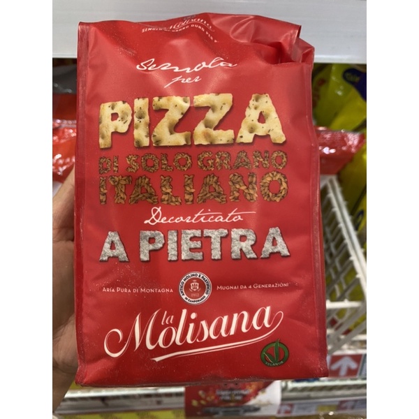 แป้งสาลี ดูรัม เซโมลินา สำหรับ พิซซ่า ตรา ลา โมลิซาน่า 1000g. Semola par Pizza Di Grano Duro ( La Molisana Brand )