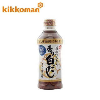 Kikkoman Hon Tsuyu Kaori Sirodashi คิคโคแมน ฮอน สึยุ คาโอริ ชิโรดาชิ (น้ำซุปดาชิเข้มข้น ชนิดสีอ่อน) 500 มล.
