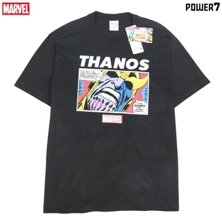 Power7Shop เสื้อยืดการ์ตูน มาร์เวล THANOS ลิขสิทธ์แท้ MARVEL COMICS  T-SHIRTS (MVX-046)