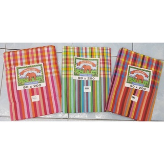 ผ้าขาวม้า(ผ้าทอบ้านไร่ จังหวัดราชบุรี) ขนาด 90 x 200 รหัส SRB63