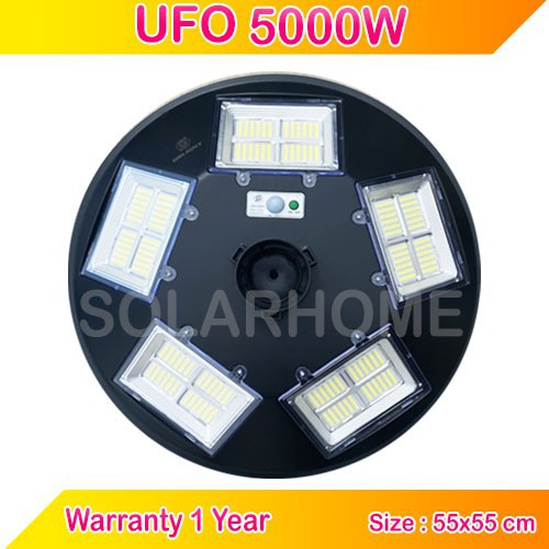 ❍✠ไฟ UFO 5000W/2000W/1200W/300W LED UFO Square Light ไฟถนน ไฟโซล่าเซลล์ Solar Street Light พลังงานแสงอาทิตย์