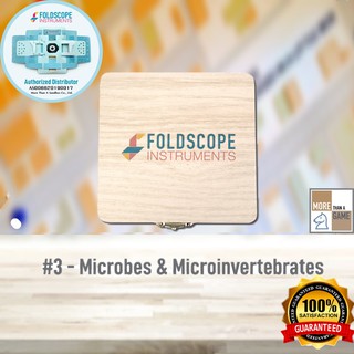 Foldscope Prepared Slide Box Set #3 - Microanimals หมวดจุลชีพขนาดเล็ก